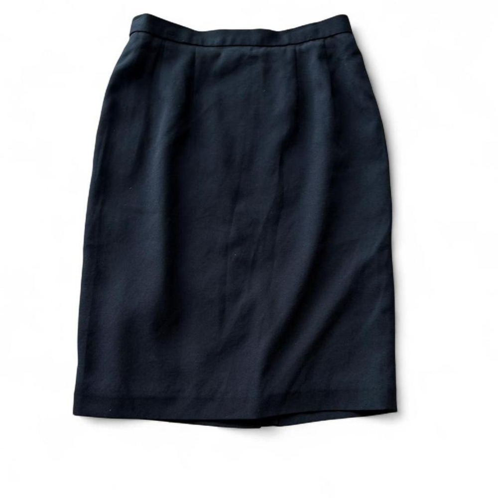 Vintage‎ Black Chaus Pencil Skirt